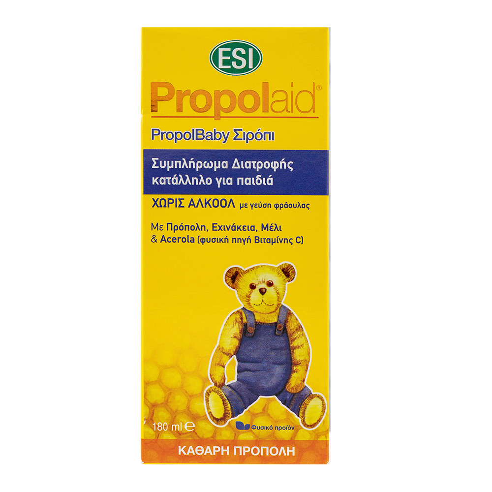 ESI Propolaid Baby Παιδικό Σιρόπι για το Βήχα & τον Ερεθισμένο Λαιμό 180ml
