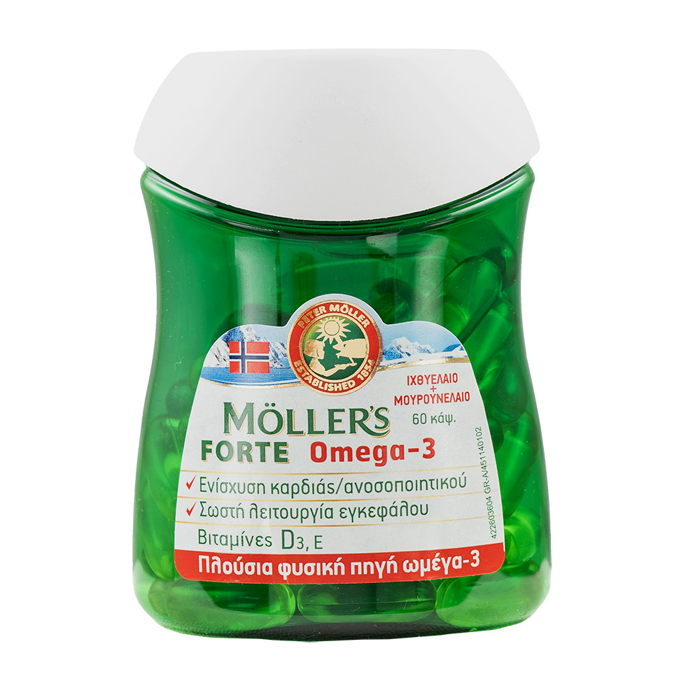 Mollers Forte Omega 3 60 κάψουλες
