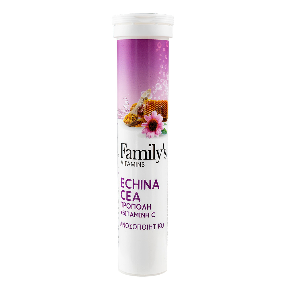 Power Health Family’s Vitamins Echinacea Propolis & Vitamin C 20 αναβράζοντα δισκία